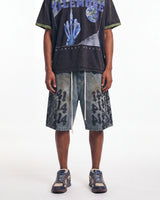 Vale Forever Lucky Charms Jorts Blue/Black