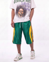 Vale Forever Iverson Basketball Shorts Green