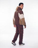 Godspeed Skidrow Flared Cargo Denim Pants Clay
