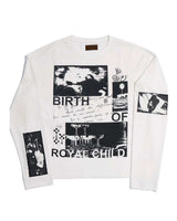 Birth of Royal Child 90s Hollywood L/S Tee Vintage White
