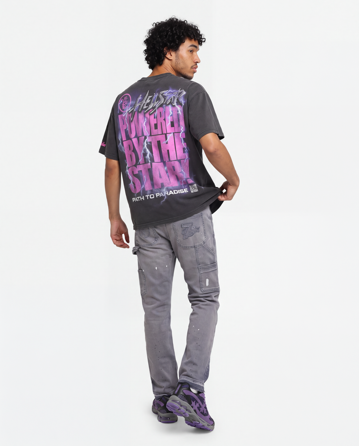 Hellstar Powered By The Stars Tee Black
