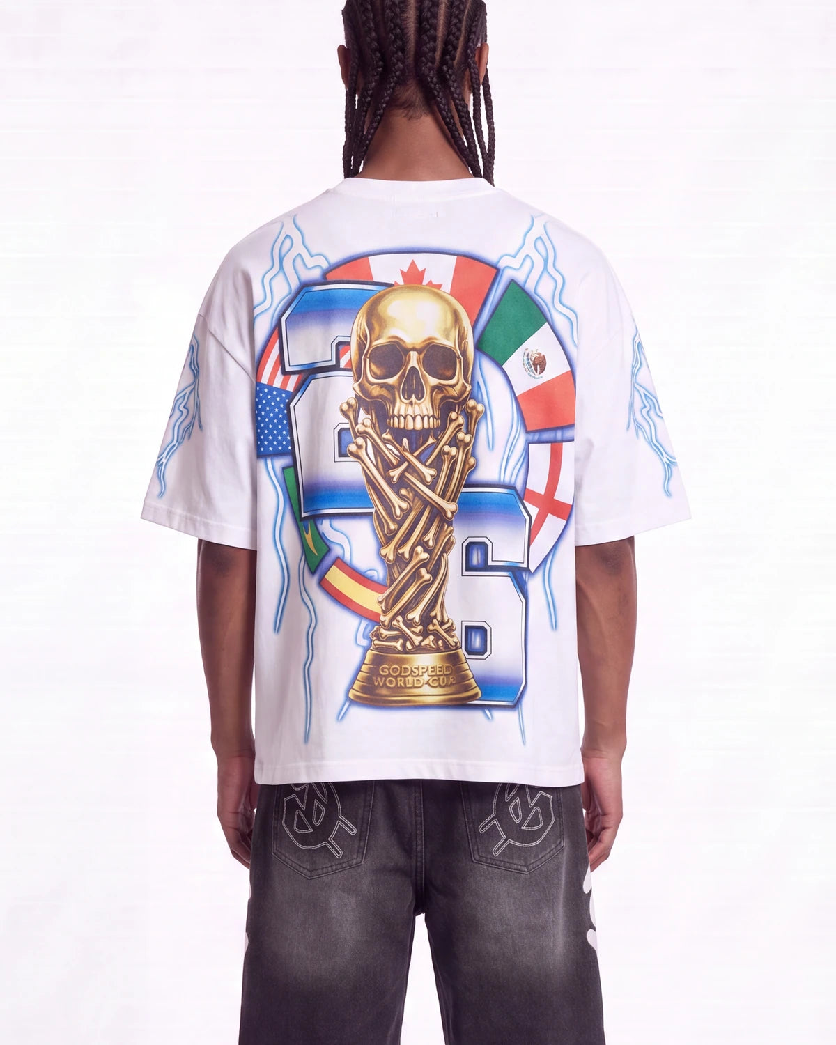 Godspeed '26 GSWC Voltage Tee White