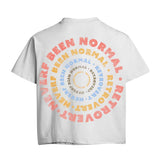 Retrovert Sun Tongue Tee Tan