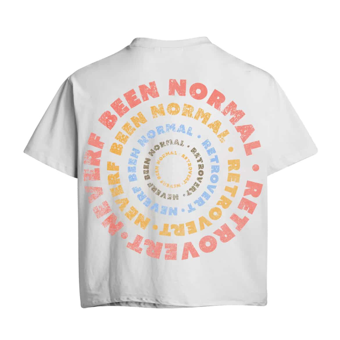 Retrovert Sun Tongue Tee Tan