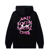 ASSC Pink Fragment Precious Petals Hoodie Black