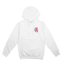 ASSC Pink Canceled Hoodie White