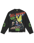 All Human American Psychos L/S Tee Black