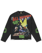 All Human American Psychos L/S Tee Black