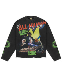 All Human American Psychos L/S Tee Black
