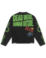 All Human American Psychos L/S Tee Black