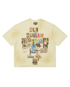 All Human Copy & Paste Tee Cream