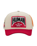 All Human EBT Trucker Hat Cream/Red