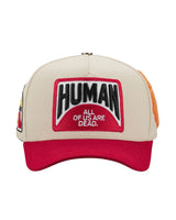All Human EBT Trucker Hat Cream/Red