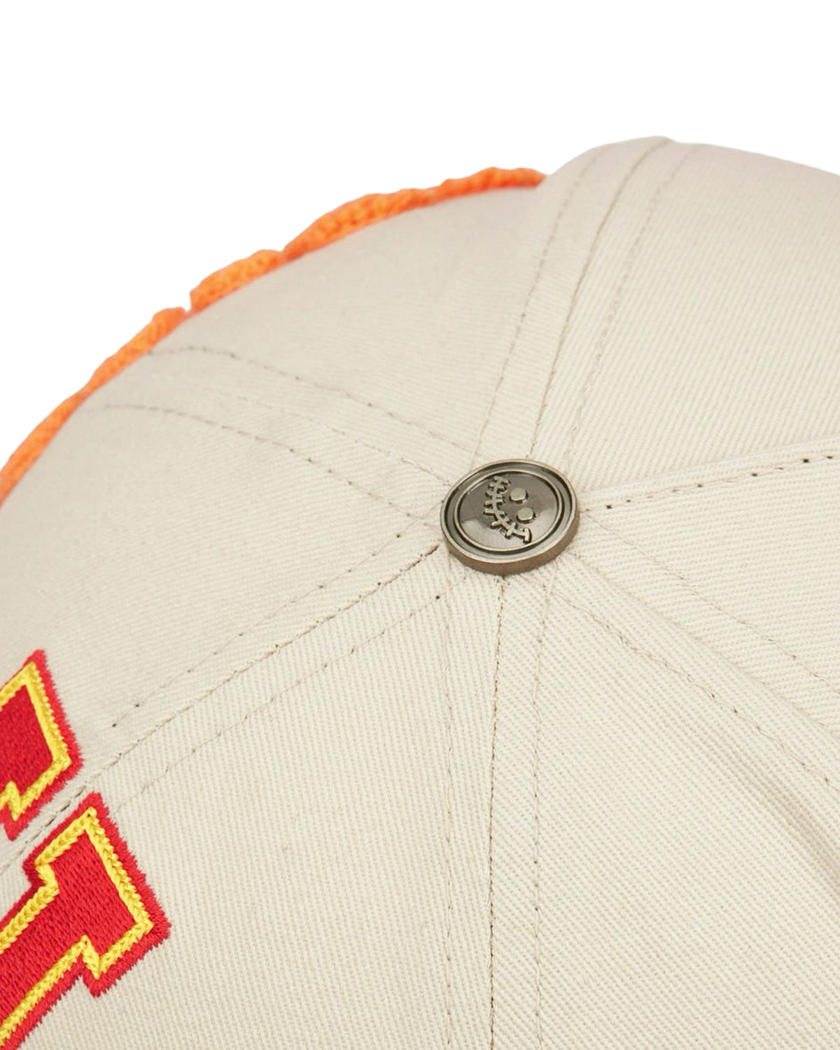 All Human EBT Trucker Hat Cream/Red