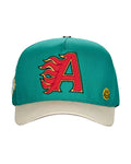 All Human Kilos V2 Trucker Hat Green/White