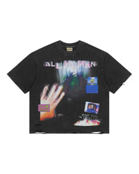All Human Lost In Translation Tee Black