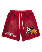 All Human Mars Shorts Red