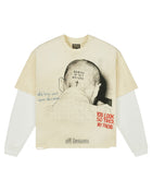 All Human Maybe Tomorrow V3 L/S Tee Cream/White
