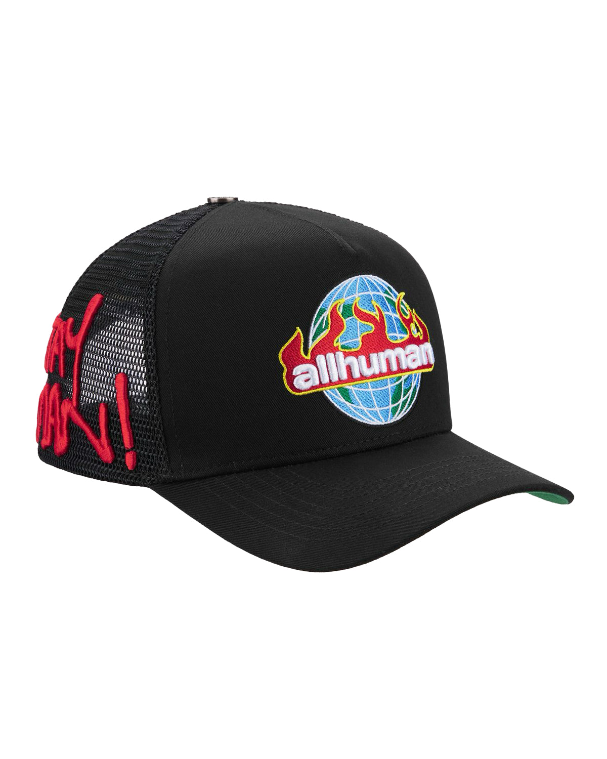 All Human Nuketown Trucker Hat Black