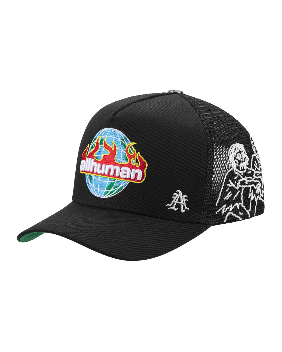 All Human Nuketown Trucker Hat Black