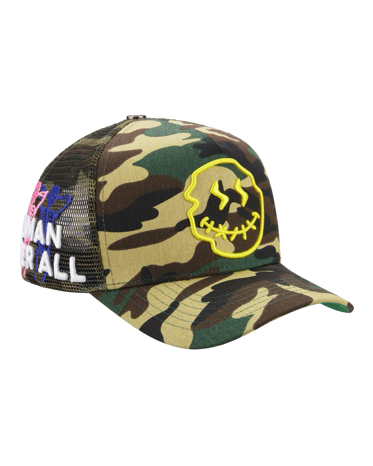All Human Paid In Full Trucker Hat Camo