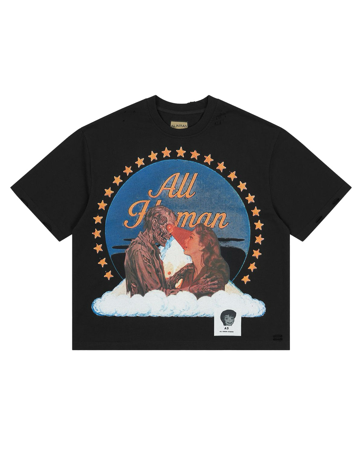 All Human Spahn Ranch Tee Black