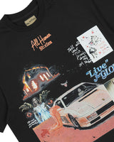 All Human White Ferrari V2 Tee Black