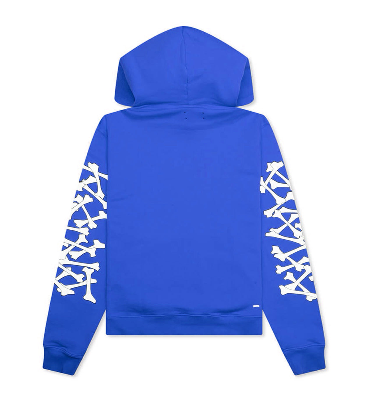 Amiri Bones Stacked Hoodie Blue