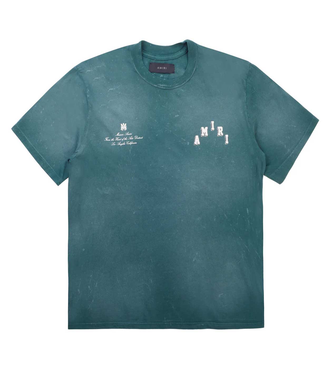 AMIRI collegiate Tシャツ　S サイズ　正規品 Amiri Collegiate Green Tee – Restock AR