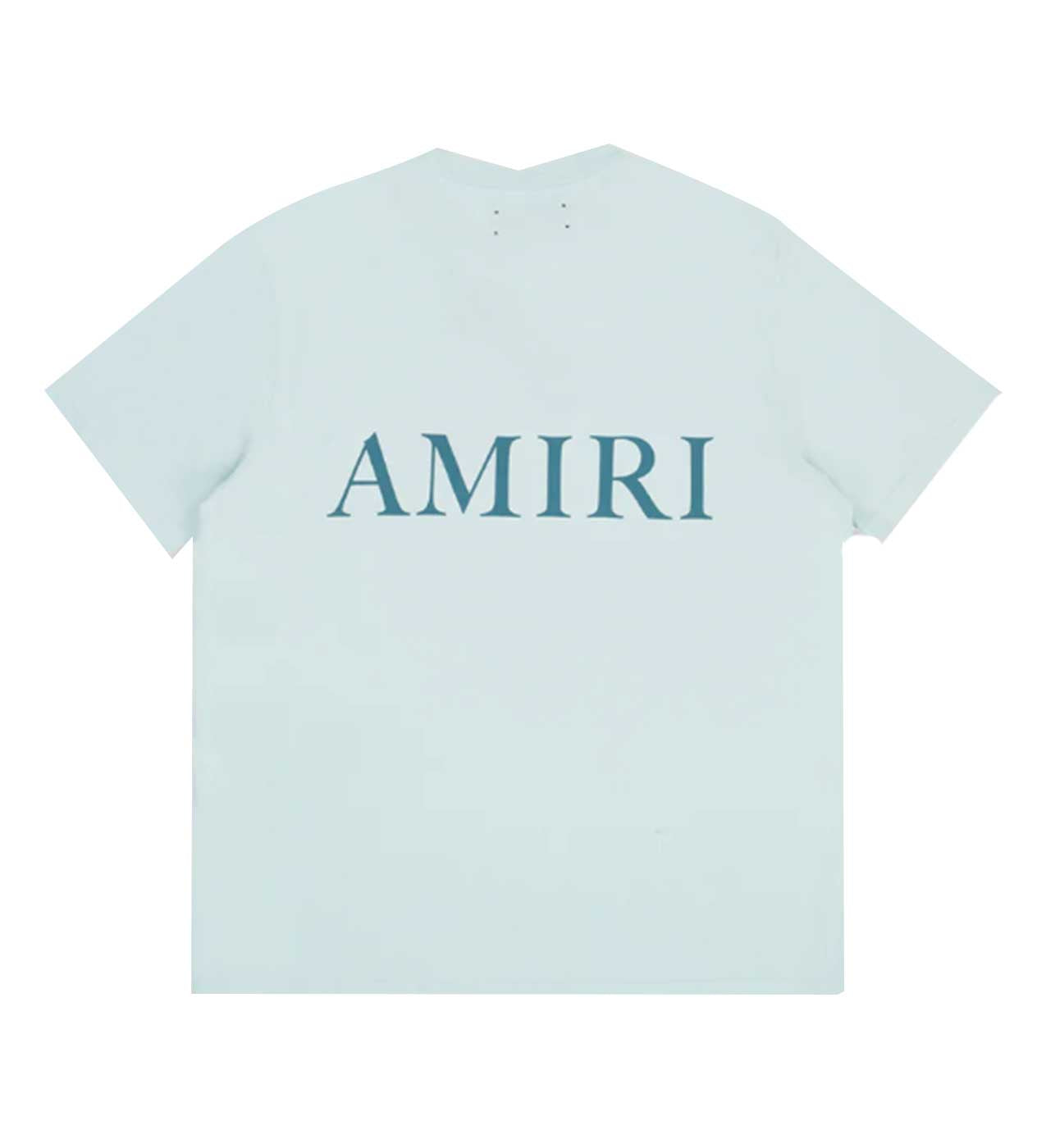 Amiri Core Logo Tee Teal – Restock AR
