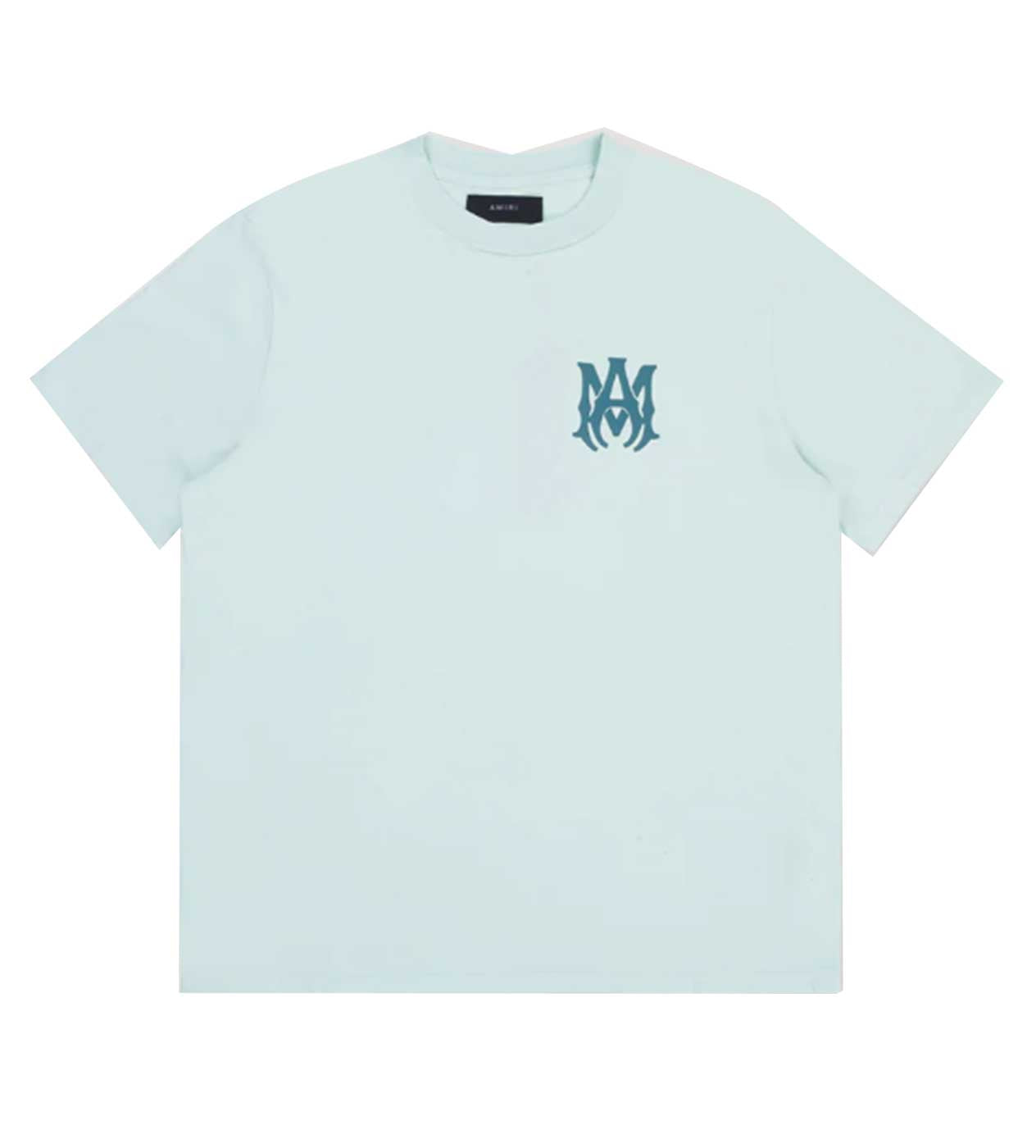 Amiri Core Logo Tee Teal – Restock AR