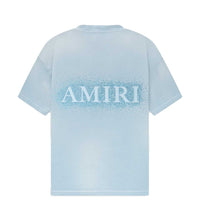 Amiri Crystal Burst Tee Ashley Blue