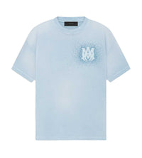 Amiri Crystal Burst Tee Ashley Blue