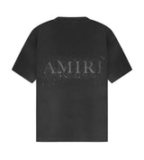 Amiri Crystal Burst Tee Faded Black back