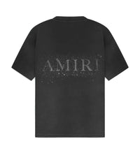 Amiri Crystal Burst Tee Faded Black back