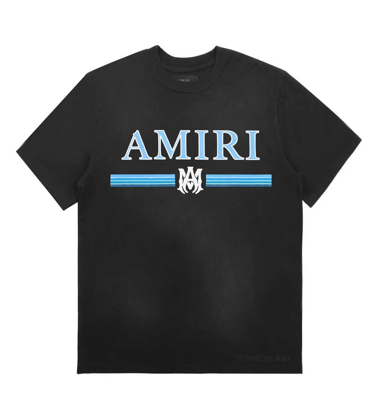 Amiri MA Bar Tee Black front