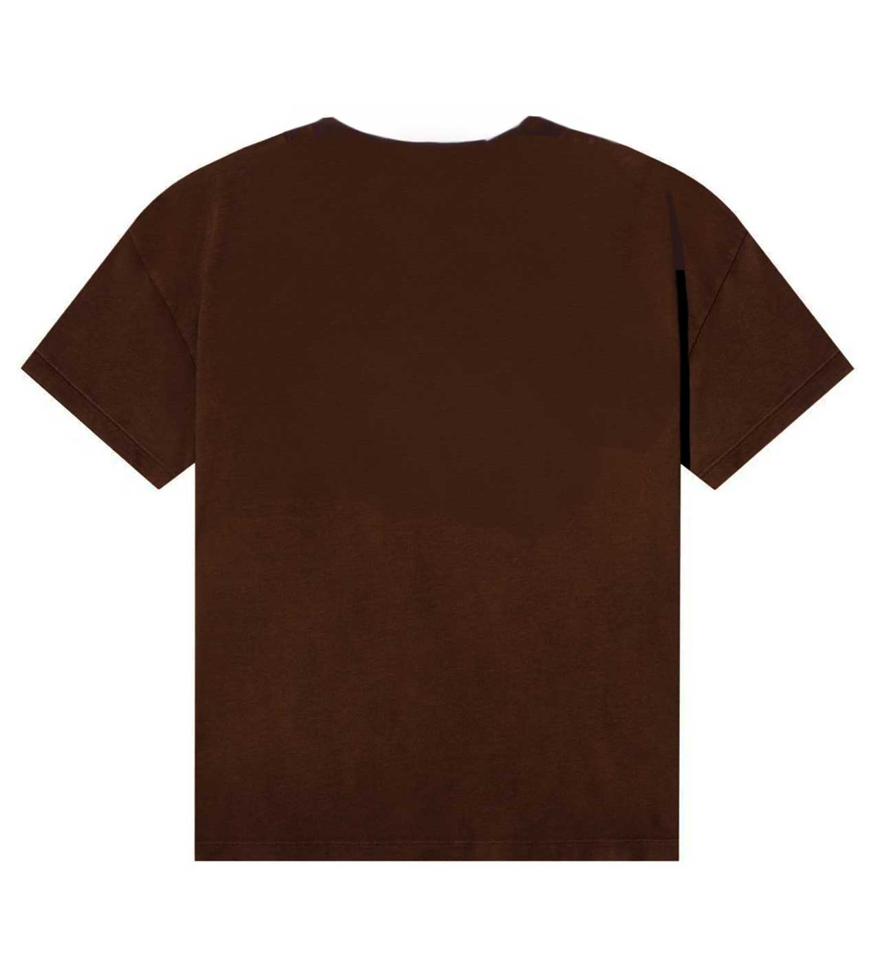 Amiri MA Bar Tee Brown back