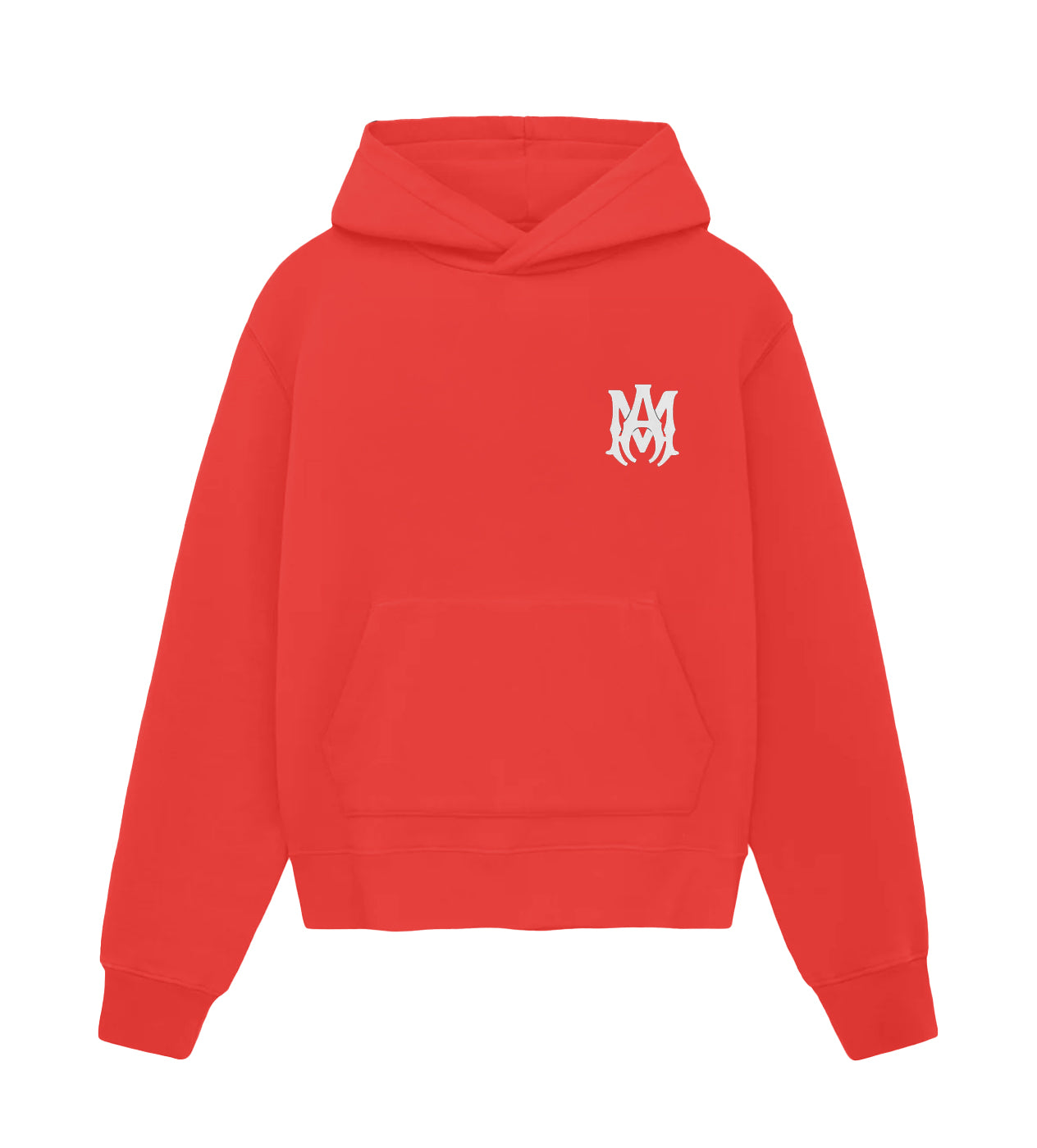 Amiri MA Core Logo Hoodie Red