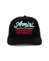 Amiri Neon Lights Trucker Hat Black