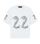 Amiri Oversized 22 Tee White
