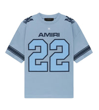 Amiri Skater Tee Sky Blue front