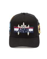 Amiri Station Patch Trucker Hat Black