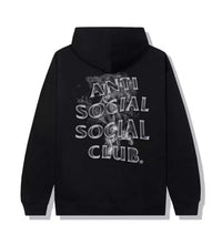 ASSC Anti Burnout Black Hoodie back view