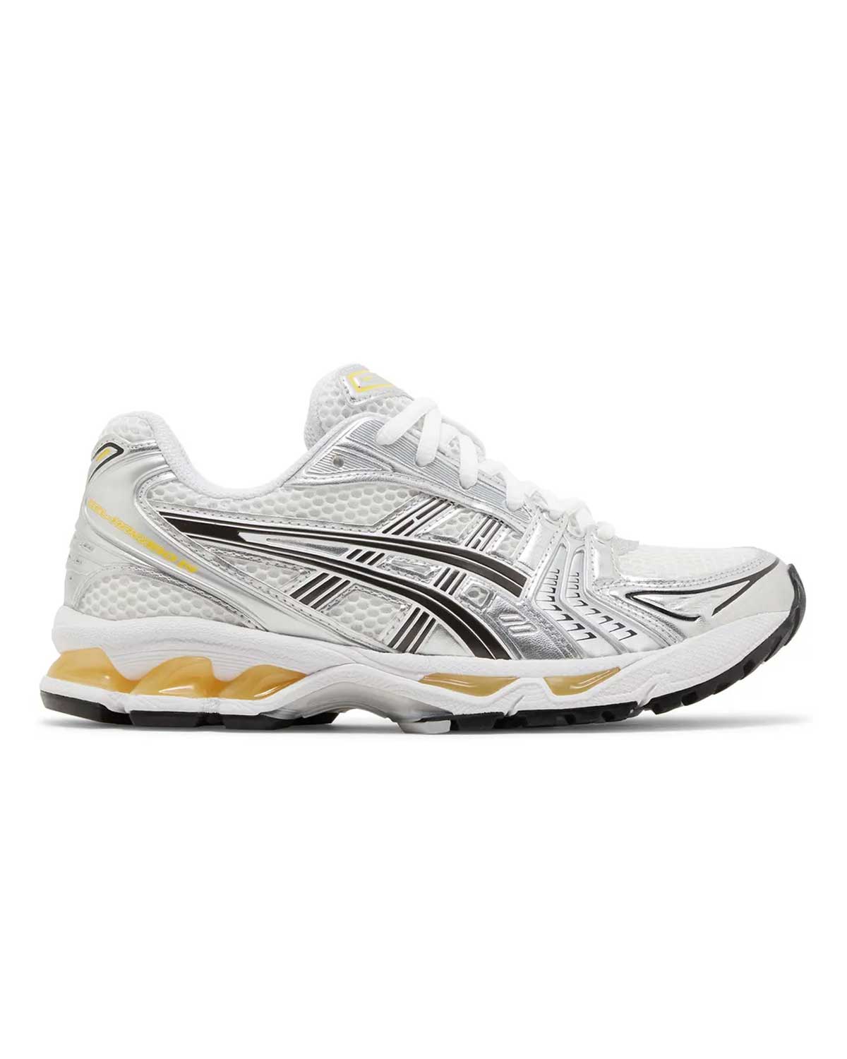 Asics Gel Kayano 14 White Tai-Chi Yellow