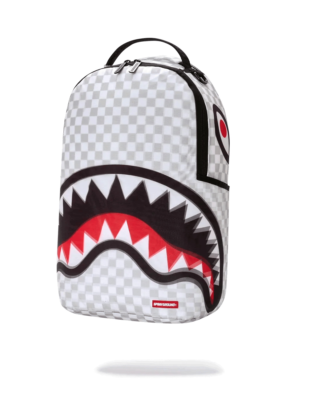 Sprayground Spectral Shadow Backpack, animated view of the checkerboard pattern