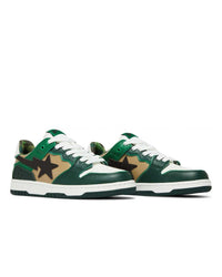 Bape x Sk8 Sta #2 ABC Camo Green