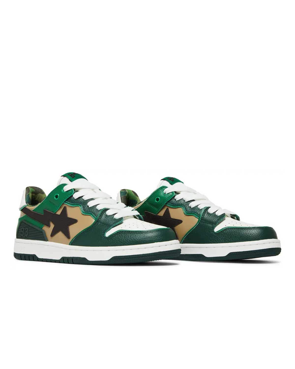 Bape x Sk8 Sta #2 ABC Camo Green