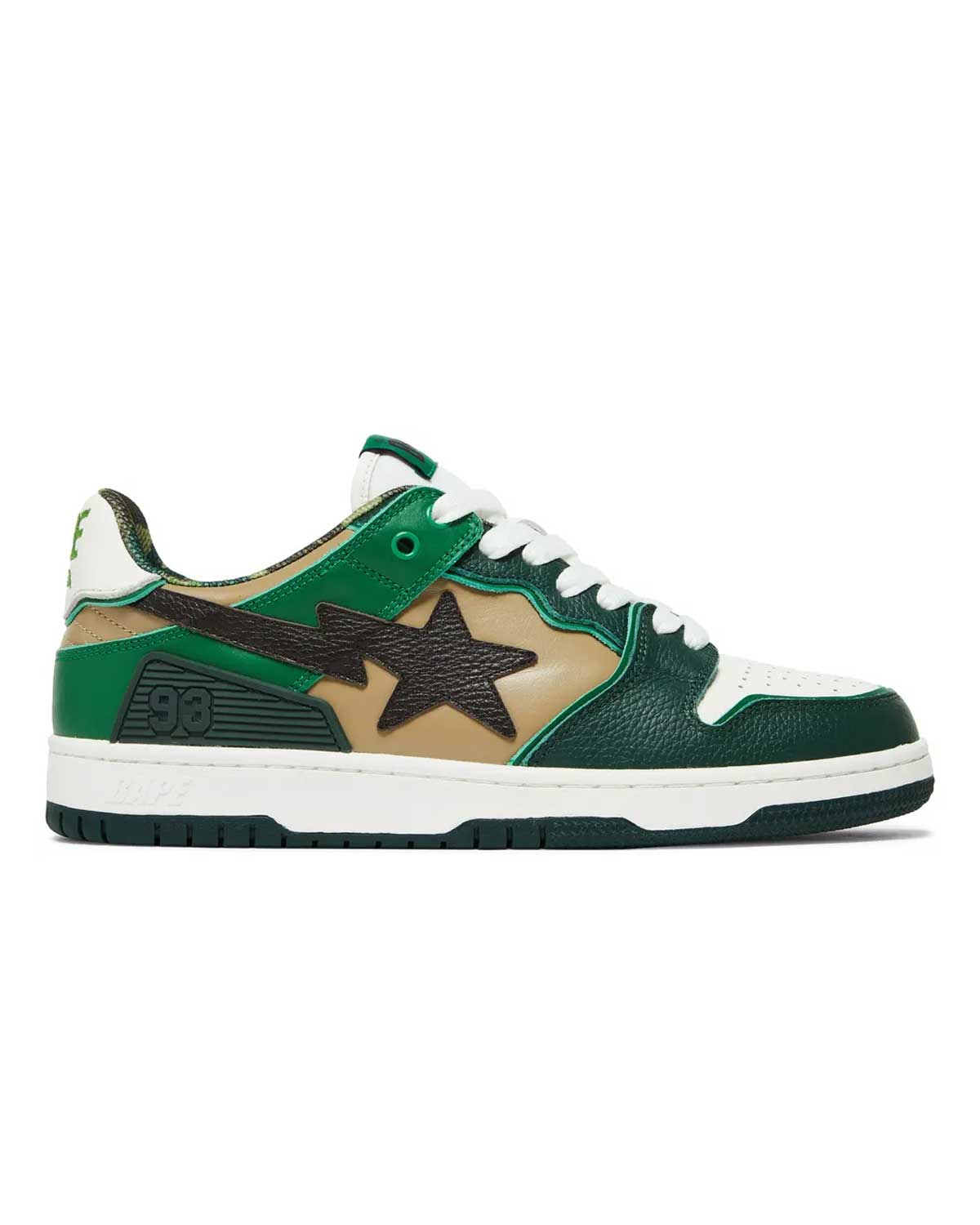 Bape x Sk8 Sta #2 ABC Camo Green
