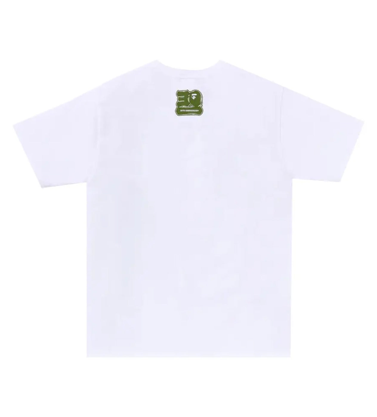 Bape 30th Anniversary Tee White/Green