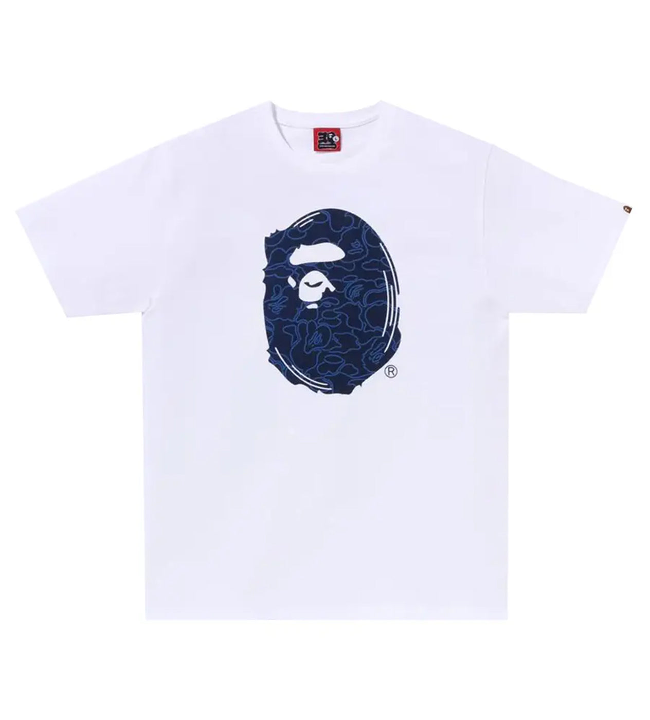 Bape 30th Anniversary Tee White/Navy